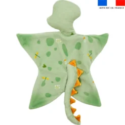 Kit doudou à coudre motif bébé dino