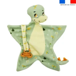 Kit doudou à coudre motif bébé dino