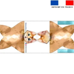 Kit doudou à coudre motif écureuil aquarelle