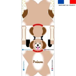 Kit doudou personnalisé - Chien