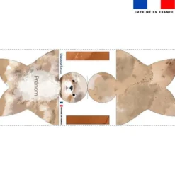 Kit doudou personnalisé - Loutre aquarelle