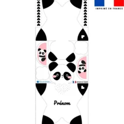 Kit doudou personnalisé - Panda