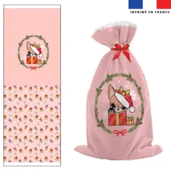 Kit hotte de Noel motif chien chihuahua - Création Jolifox