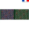 Kit hotte de Noel motif souris de noel bleu et vert - Création Stillistic