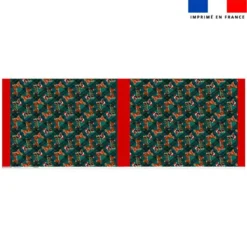 Kit hotte de Noel motif Teckels de Noël - Création Stillistic