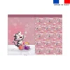Kit hotte de Noel motif Tigre blanc de Noël - Création Stillistic