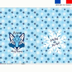 Kit hotte personnalisé motif Loup