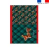 Kit hotte personnalisé motif Teckel renne de Noël - Création Stillistic