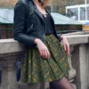 Kit Jupe Courte - Cachemire vert