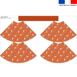 Kit jupe enfant motif bébé chat - Création Stillistic
