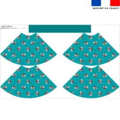 Kit jupe enfant motif bébé rhino - Création Stillistic