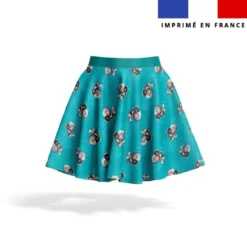 Kit jupe enfant motif bébé rhino - Création Stillistic