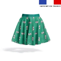Kit jupe enfant motif bébé zèbre - Création Stillistic
