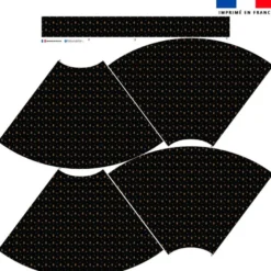Kit Jupe Mi-Genoux - Abeille jaune
