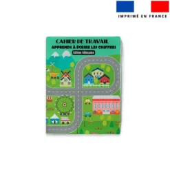 Kit livre à colorier apprendre à écrire les chiffres édition véhicules