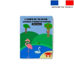 Kit livre à colorier apprendre à écrire les chiffres édition animaux