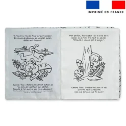 Kit livre à colorier Apprends les émotions avec Tino le singe - Création Stillistic