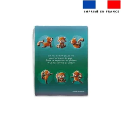 Kit livre à colorier Apprends le yoga avec Vic le Panda roux - Création Stillistic