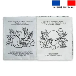 Kit livre à colorier Apprends le yoga avec Vic le Panda roux - Création Stillistic