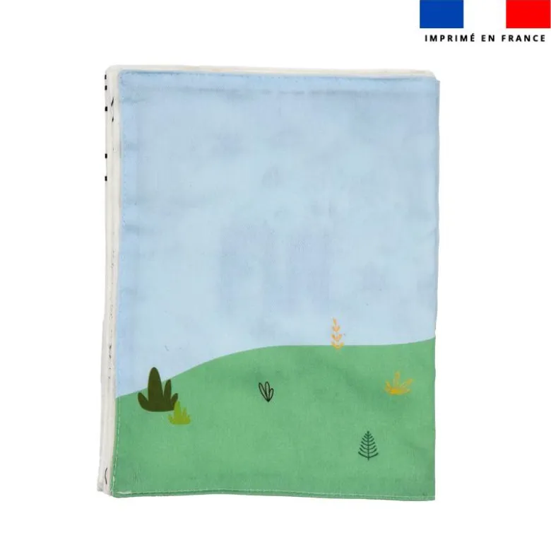 Kit livre à colorier histoire bébé dino