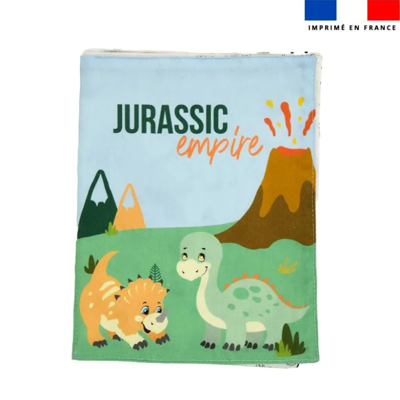 Kit livre à colorier histoire bébé dino