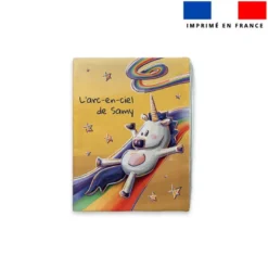 Kit livre à colorier histoire L'arc-en-ciel de Samy - Création Stillistic