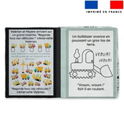 Kit livre à colorier histoire Valérian et Pépère au chantier