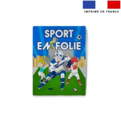 Kit livre à colorier jeux thème sport