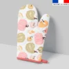 Kit manique réversible imprimé douceurs d'automne pastel