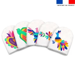 Kit mini-gants nettoyants motif mexico