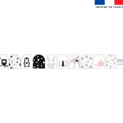 Kit mini-gants nettoyants motif agneau aquarelle