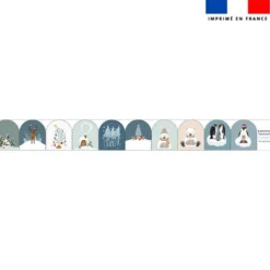 Kit mini-gants nettoyants motif animaux de la banquise