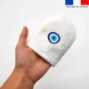 Kit mini-gants nettoyants motif Grèce oeil bleu