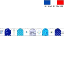 Kit mini-gants nettoyants motif Grèce oeil bleu