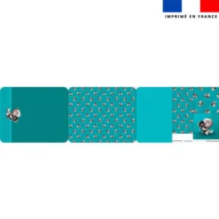 Kit pochette ardoise motif bébé rhino - Création Stillistic