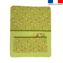 Kit pochette ardoise motif bébé renard - Création Stillistic