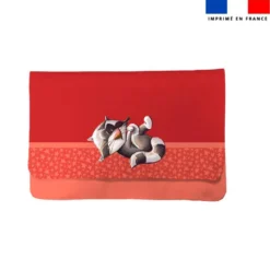 Kit pochette ardoise motif bébé raton - Création Stillistic