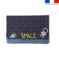 Kit pochette ardoise motif espace