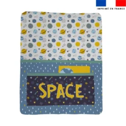 Kit pochette ardoise motif espace