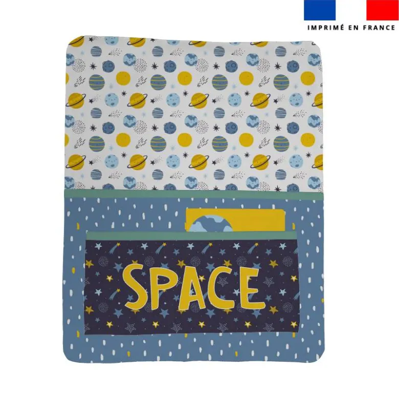 Kit pochette ardoise motif espace
