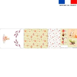 Kit pochette ardoise motif friends of forest