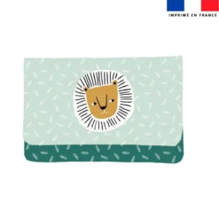 Kit pochette ardoise motif jungle friends