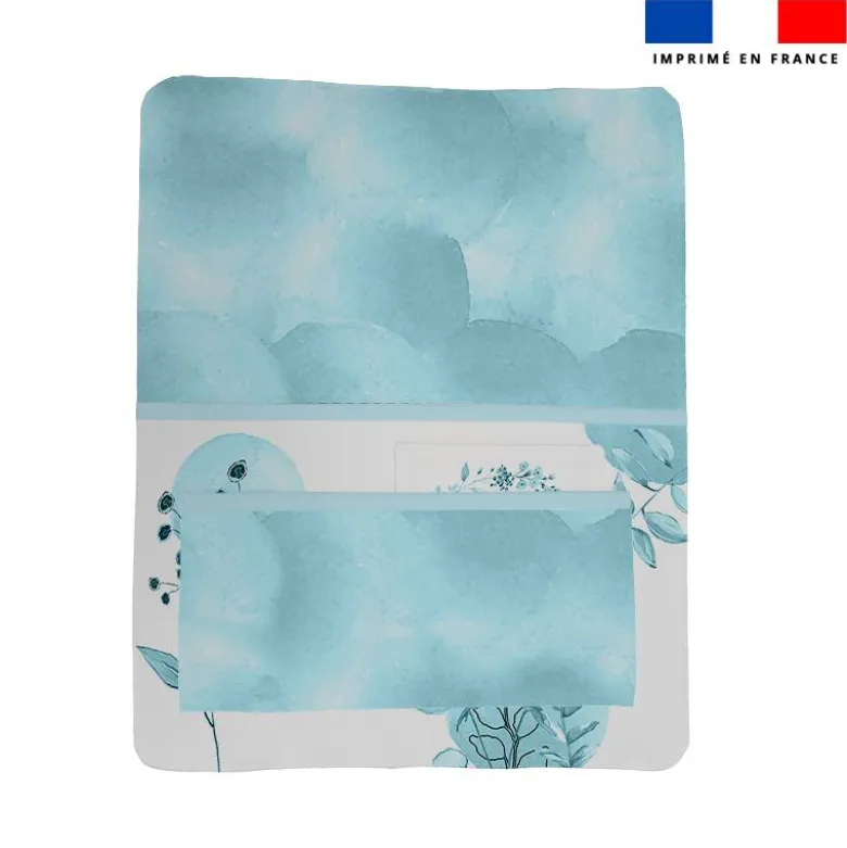 Kit pochette ardoise motif labrador aquarelle