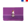 Kit pochette ardoise motif licorne - Création Stillistic