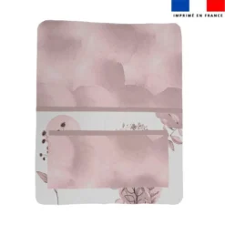 Kit pochette ardoise motif éléphant aquarelle
