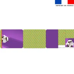 Kit pochette ardoise motif Panda Lou-Stick - Création Stillistic