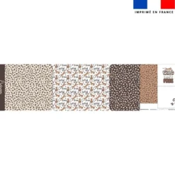 Kit pochette ardoise motif personnalisée - Léopard