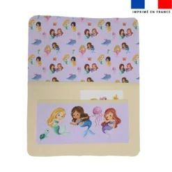 Kit pochette ardoise motif petites sirènes