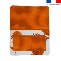 Kit pochette ardoise motif tigre aquarelle