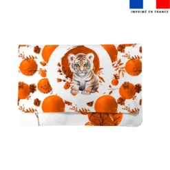 Kit pochette ardoise motif tigre aquarelle